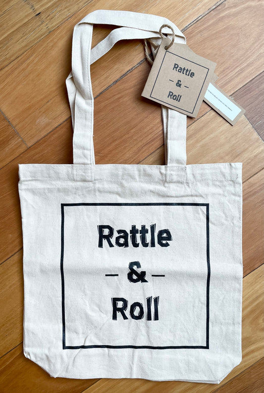 Rattle & Roll Signature Canvas Tote