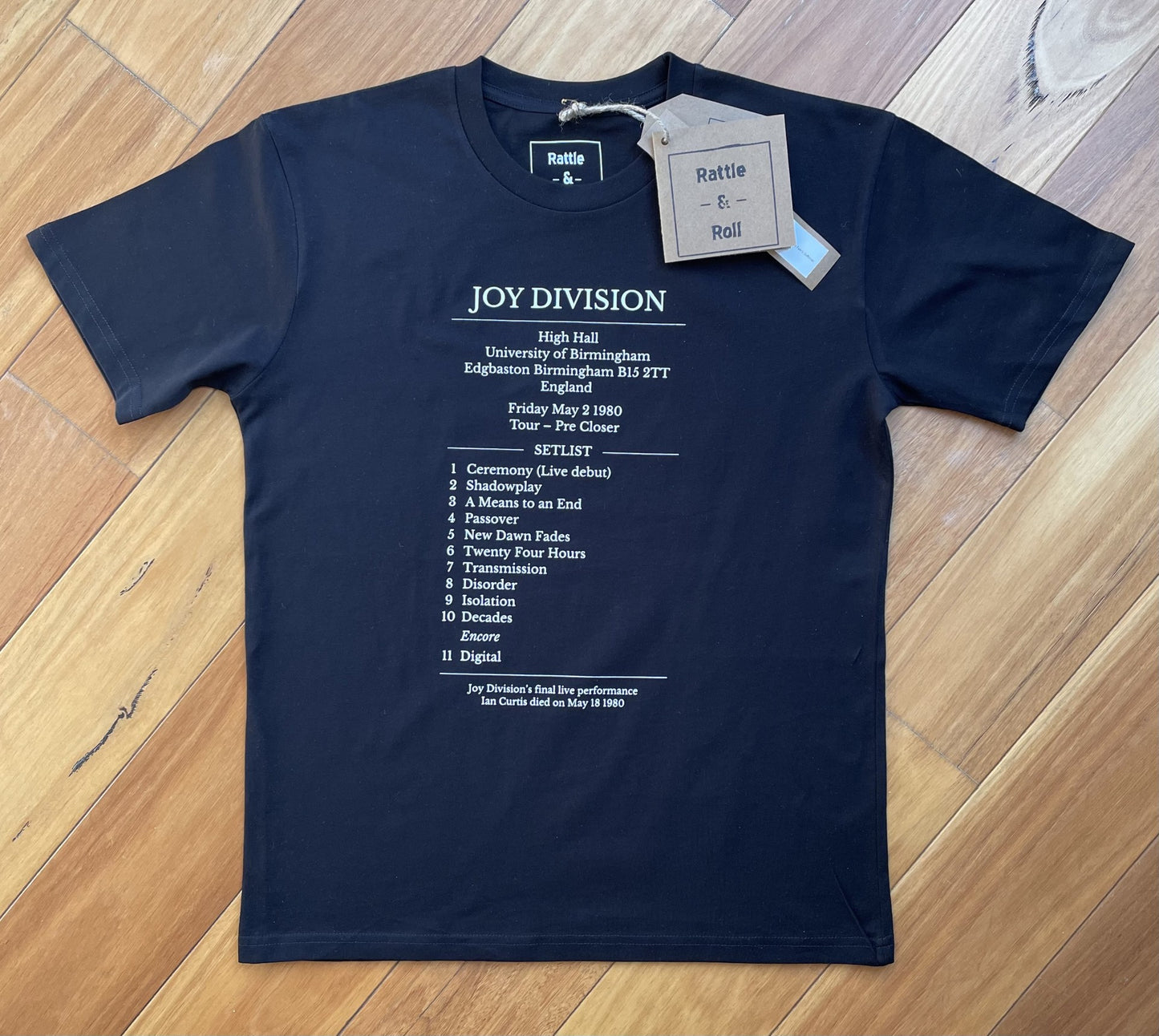 Joy Division - University of Birmingham, England (1980)